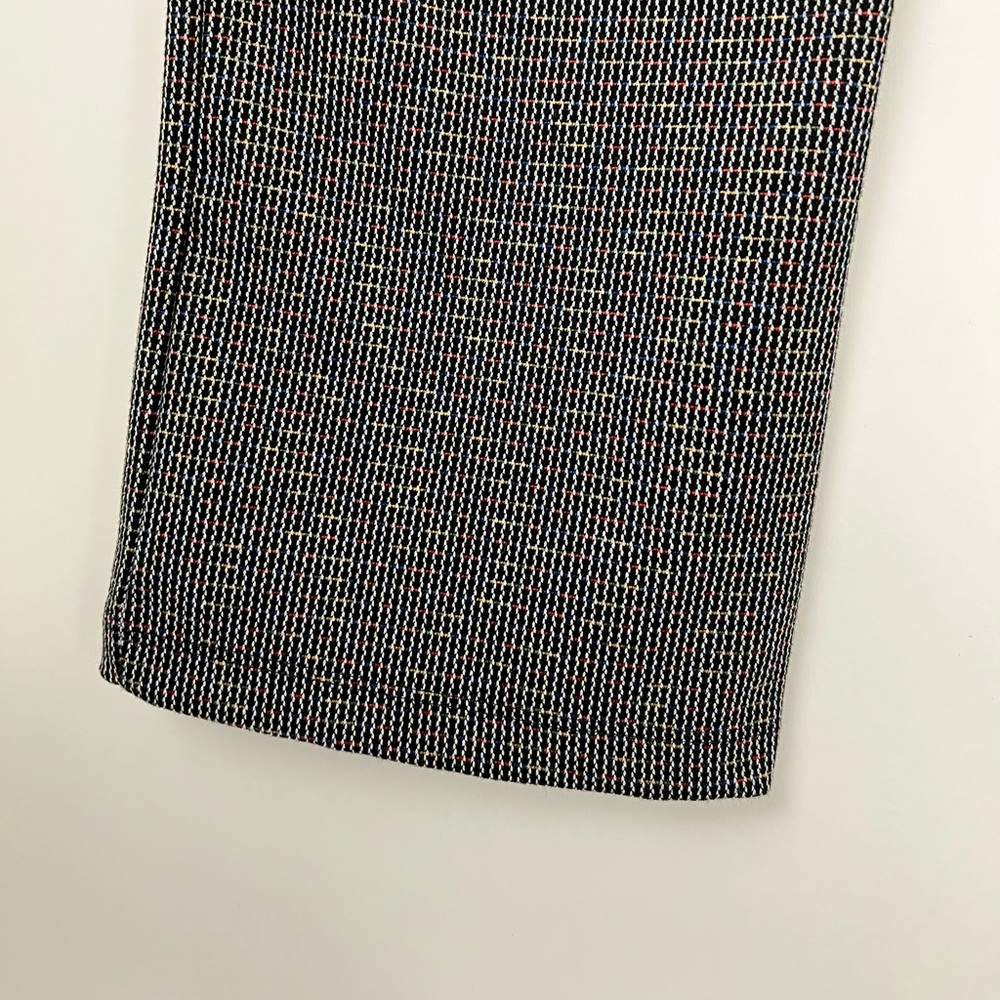 BETABRAND black tweed print yoga work pants SP - Picture 7 of 10
